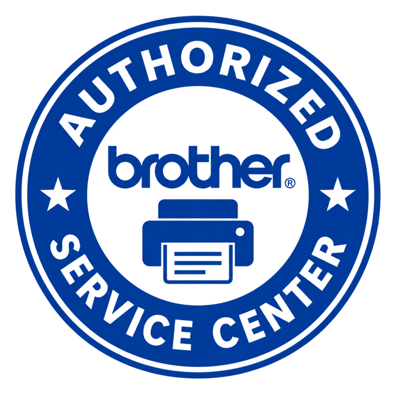 Brother Authorized Service Center badge